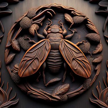 3D модель Entomobora fuscipennis (STL)